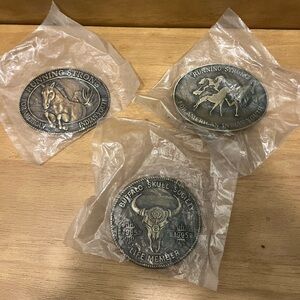Running Strong For American Indian Youth Buffalo Skull Society Life Buckles
